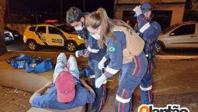 Fotos de Homem é baleado por motociclista na zona sul de Maringá