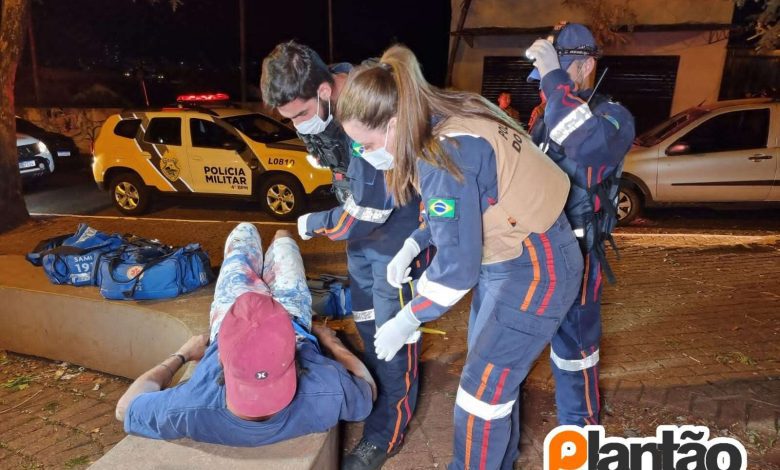 Fotos de Homem é baleado por motociclista na zona sul de Maringá