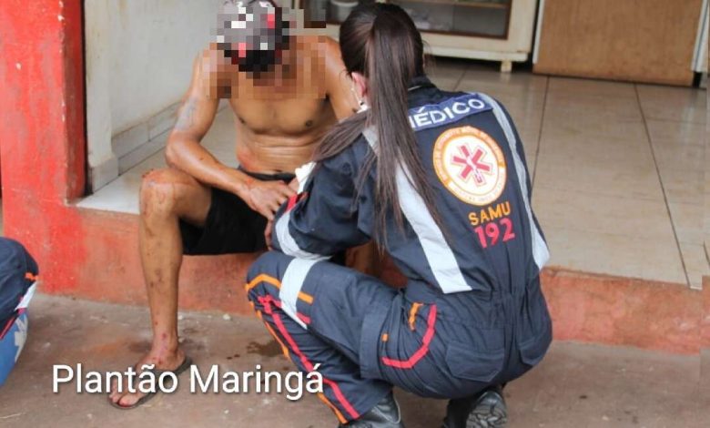 Fotos de Homem é chamado de corno, vai tirar satisfação e acaba esfaqueado em Maringá