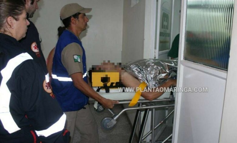 Fotos de Homem é esfaqueado em frente igreja, logo após deixar o culto em Sarandi