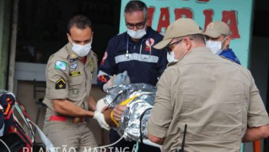 Fotos de Homem é esfaqueado em tentativa de homicídio e socorrido em estado grave em Maringá