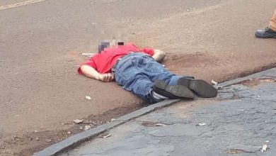 Fotos de Homem é executado a tiros no Jardim Alvorada em Maringá