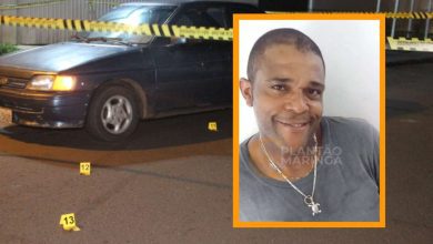 Fotos de Homem é executado dentro do próprio carro com 15 tiros em Maringá