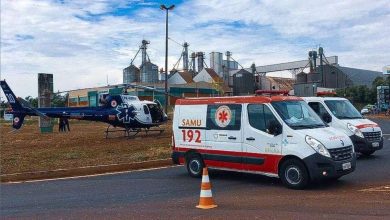 Fotos de Homem é intubado e socorrido de helicóptero após ser agredido com panela de pressão