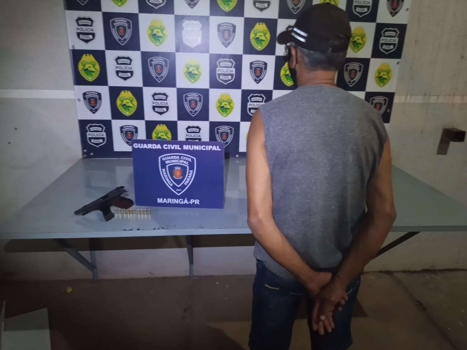 Homem é Preso Com Pistola E Munições Após Briga De Casal Em Maringá