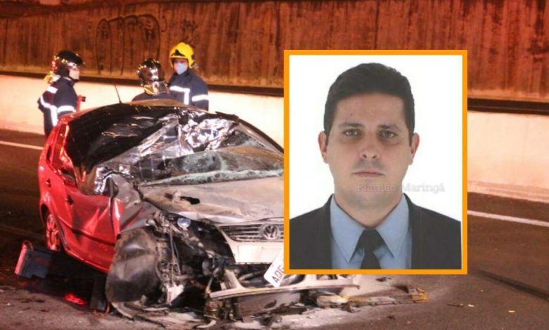 Fotos de Homem morre após bater carro na traseira de carreta no contorno norte em Maringá