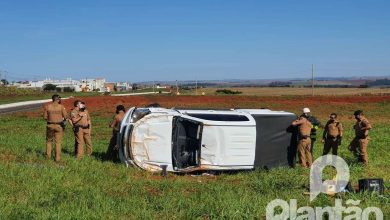 Fotos de Homem morre após capotar caminhonete durante perseguição policial em Maringá