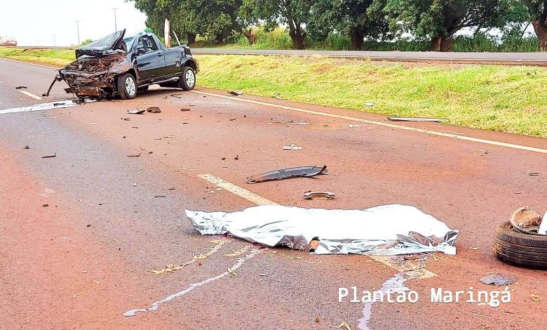 Fotos de Homem morre após carro capotar na rodovia PR-323