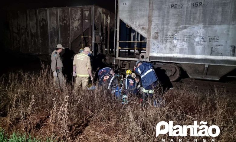 Fotos de Homem morre após ser atropelado por trem em Sarandi