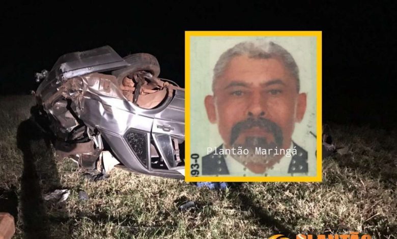 Fotos de Homem morre em capotamento na PR-498, entre castelo branco e floraí