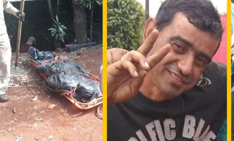 Fotos de Homem que foi morto e jogado em riacho é identificado, dois suspeito estão presos