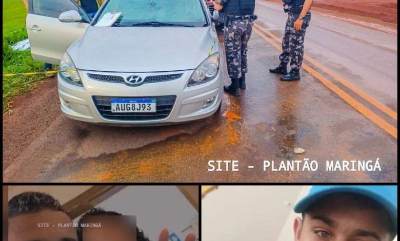 Fotos de Identificados criminosos que morreram em confronto com a Choque Canil de Maringá