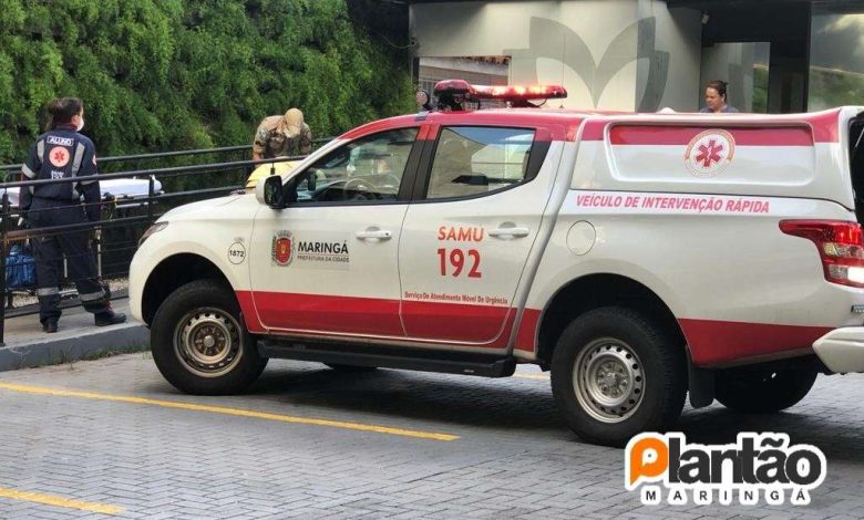 Fotos de Idoso de 75 anos sofre traumatismo craniano após ser atingido por porta de concreto em Maringá