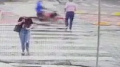 Fotos de Idoso fica em estado grave após ser atropelado por moto em Maringá; vídeo