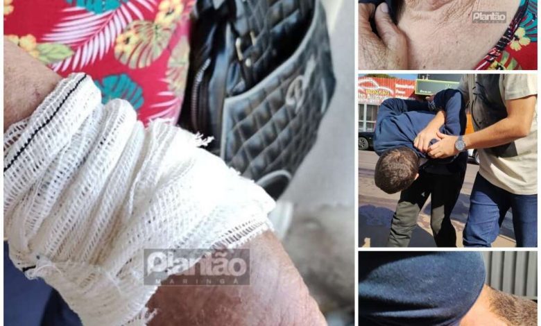 Fotos de Jovem de 18 anos que quebrou braço da avó por causa de celular é preso pela Polícia Civil