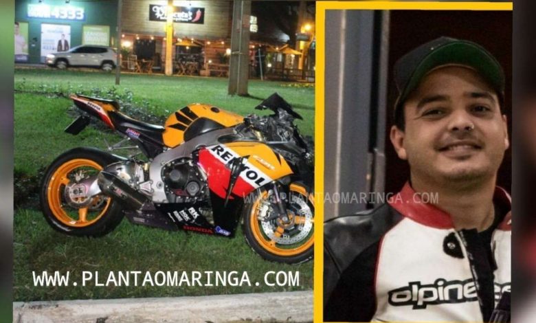 Fotos de Jovem de 25 anos, morre em acidente com moto de alta cilindrada em Maringá