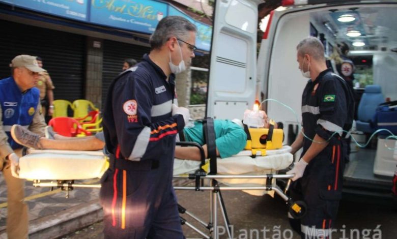 Fotos de Jovem é encontrado inconsciente em avenida na Zona 7 de Maringá