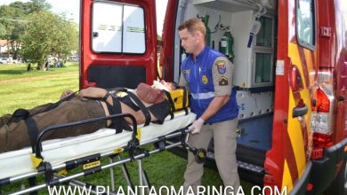 Fotos de Jovem é espancado durante briga na praça da catedral em Maringá