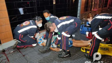 Fotos de Jovem é intubado após ser espancado em frente à uma tabacaria