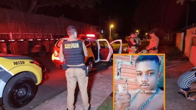 Fotos de Jovem é morto com vários golpes de faca em Maringá