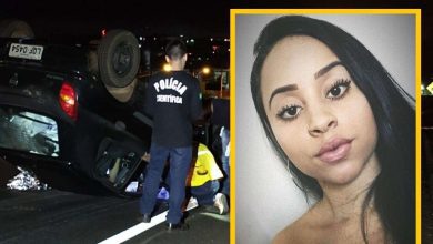 Fotos de Jovem morre depois de carro capotar no parque industrial em Maringá