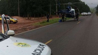 Fotos de Ladrões são baleados em confronto com a Polícia de Maringá após roubo de carga