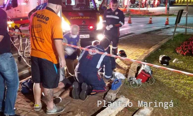 Fotos de Lamentável - motociclista perde a vida no trânsito maringaense