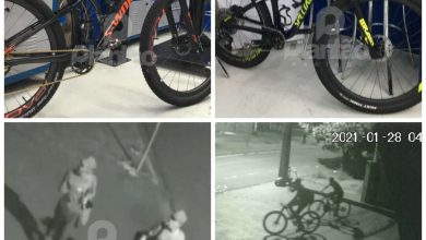 Fotos de Loja é arrombada e criminosos roubam três bicicletas avaliadas em mais de R$ 130 mil, em Maringá