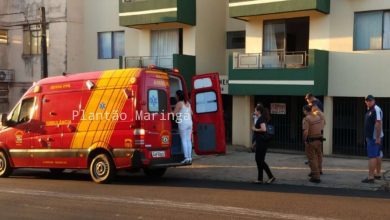 Fotos de Menina de 1 anos e 4 meses cai do 4º andar de prédio em Marialva