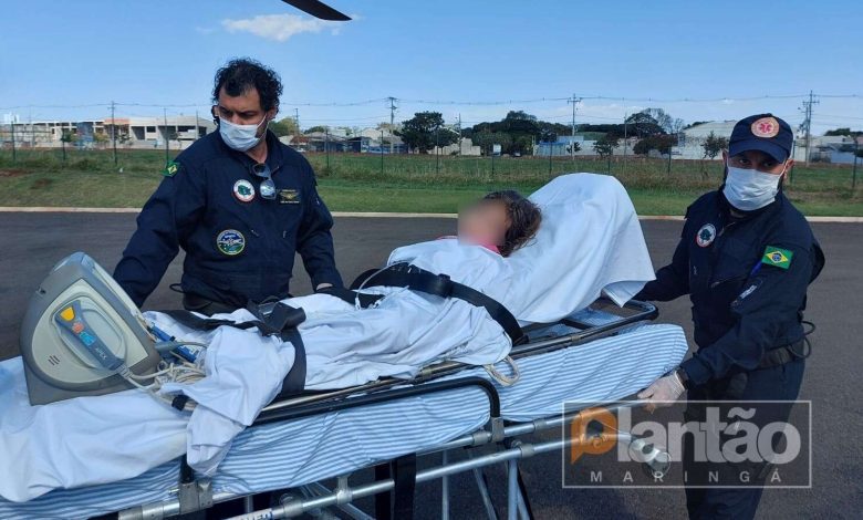 Fotos de Menina de 4 anos é socorrida de helicóptero após ser picada por escorpião