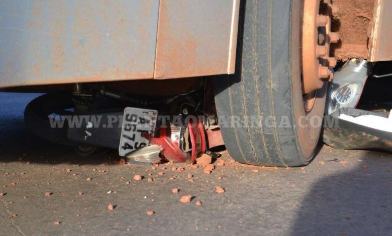 Fotos de Milagrosamente motoqueiro sobrevive a grave acidente em Maringá