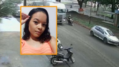 Fotos de Moça morre após cair de motoneta e ser atropelada por caminhão