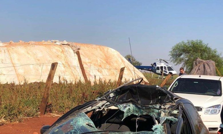 Fotos de Morador de Maringá sofre ferimentos graves ao bater carro em maquinário agrícola em Astorga