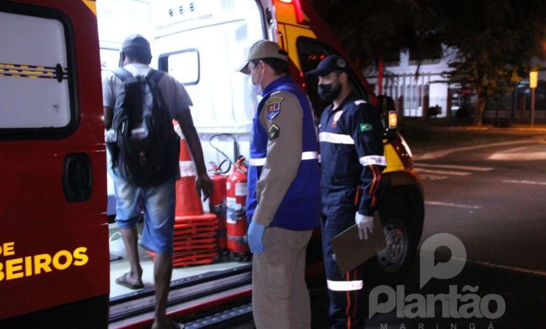 Fotos de Morador de rua é esfaqueado em Maringá e acusa a mãe de ser a mandante