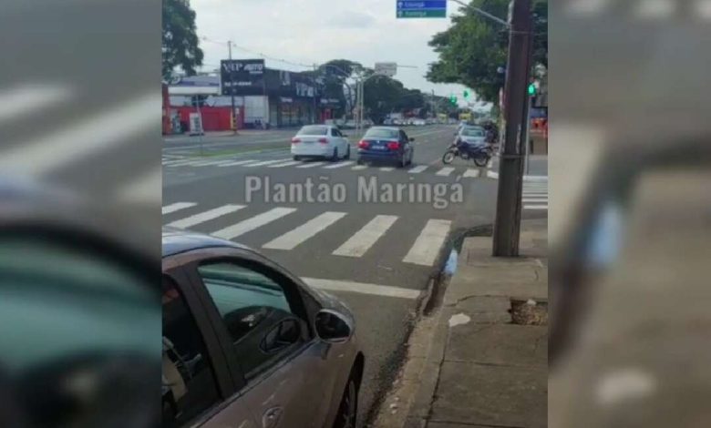 Fotos de Morador flagra motoristas disputando racha na Avenida morangueira, em Maringá; vídeo