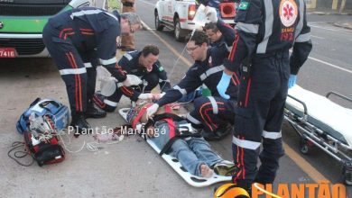 Fotos de Morre no hospital homem atropelado por ônibus da TCCC em Maringá