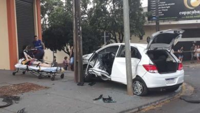 Fotos de Mulher vítima de acidente registrado na Colombo em Maringá, morre no hospital