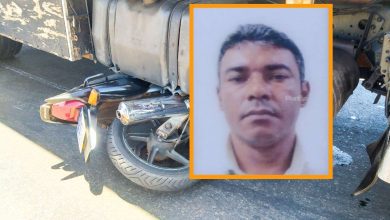 Fotos de Motociclista de 45 anos morre após bater moto contra caminhão em Maringá