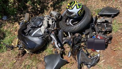 Fotos de Motociclista de Maringá fica gravemente ferido após acidente na região de Londrina