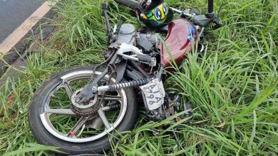 Fotos de Motociclista fica em estado gravíssimo após se envolver em acidente com caminhonete em Sarandi