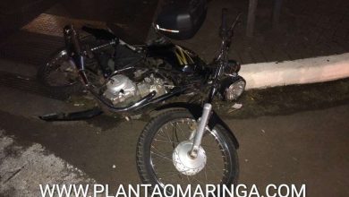 Fotos de Motociclista fica ferido após caminhão arrancar fiação de poste em Maringá