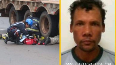 Fotos de Motociclista morre ao ser atropelado e arrastado por carreta em Maringá