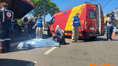 Fotos de Motociclista morre após bater moto em carro em Maringá