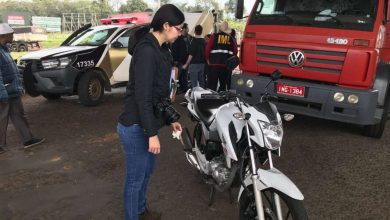 Fotos de Motociclista morre após cair embaixo de caminhão em Maringá