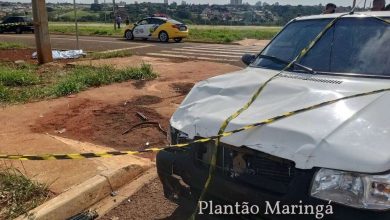 Fotos de Motociclista morre após ter moto atingida por carro e ser lançado contra poste em Sarandi