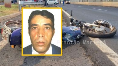 Fotos de Motociclista na contramão morre após colidir de frente com carro na BR-376 entre Iguatemi e Mandaguaçu