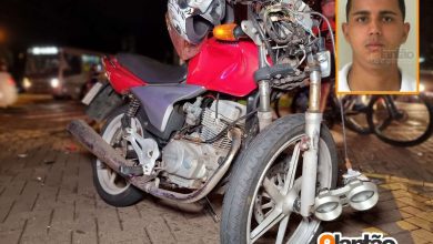 Fotos de Motociclista sofre ferimentos graves após batida contra carro em Maringá