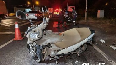 Fotos de Motociclista sofre ferimentos graves após colisão com caminhonete em Maringá