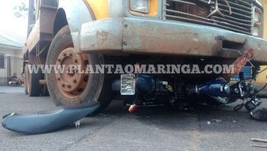 Fotos de Motociclista sofre grave acidente e sofre ferimentos leves em Paiçandu