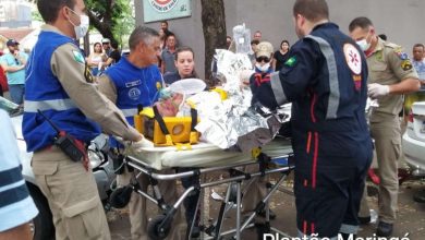 Fotos de Motorista avança preferencial e provoca acidente na Zona 7, em Maringá